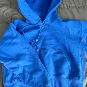 Tna Aritzia sweat fleece cozy fleece boyfriend fit hoodie